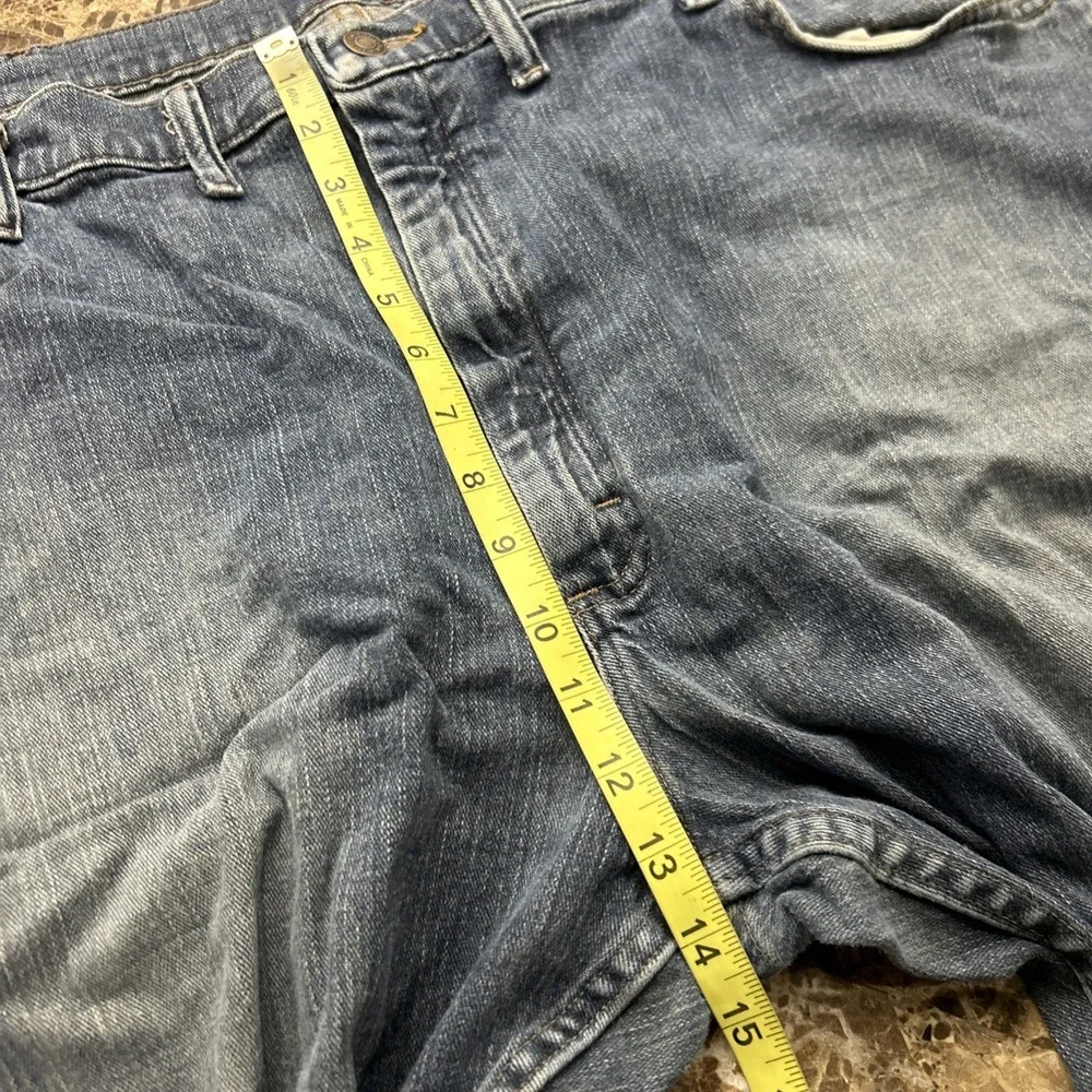 Wrangler Premium men's Jeans 44x30 Blue Relaxed Fit Actual Inseam 29‎